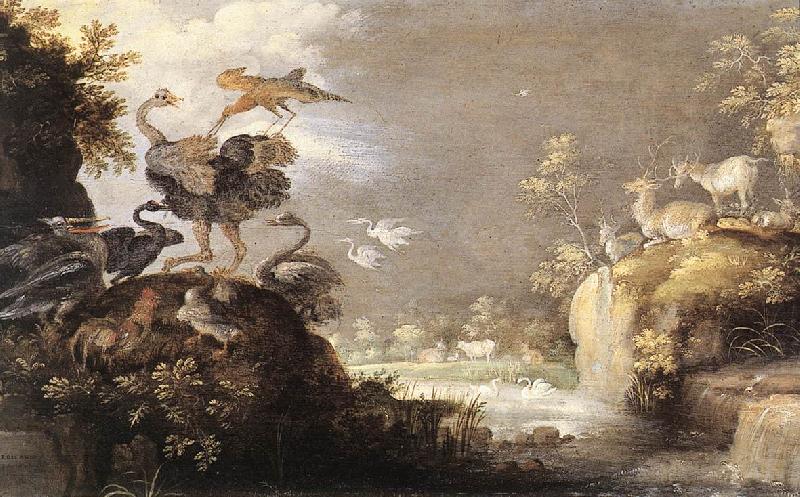 Landscape with Wild Animals a, SAVERY, Roelandt